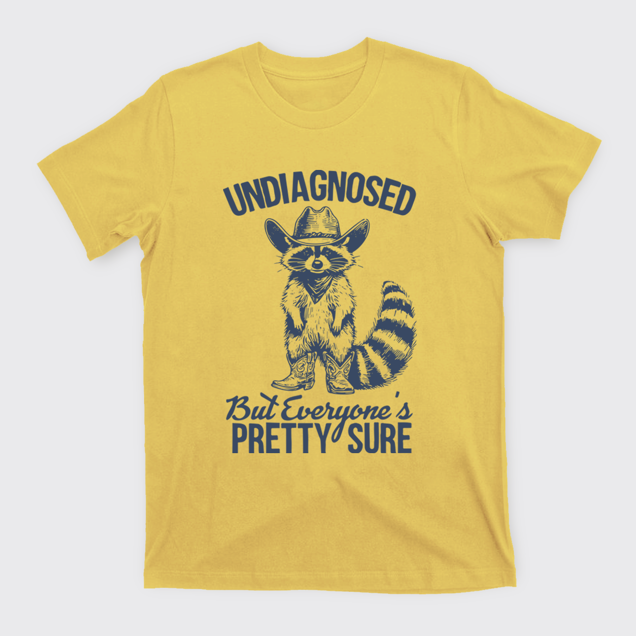 Sarcastic Raccoon-Undiagnosed But Everyone Pretty Sure T-Shirts