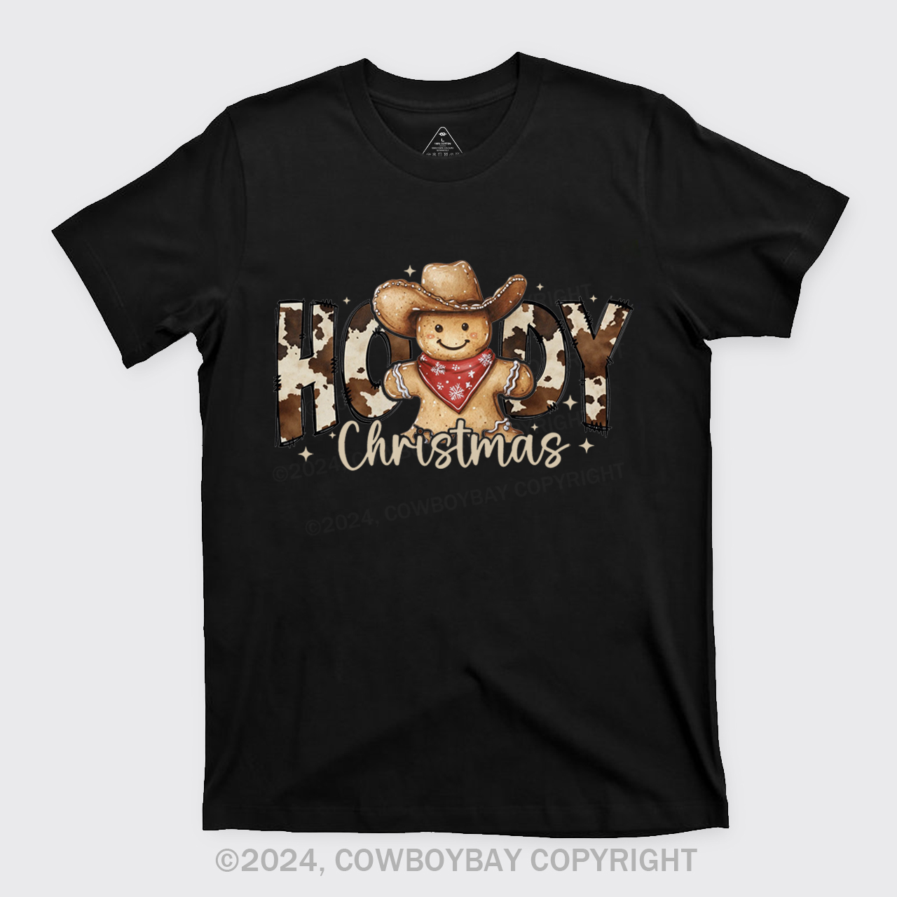 Howdy Christmas Gingerbread Man T-Shirts