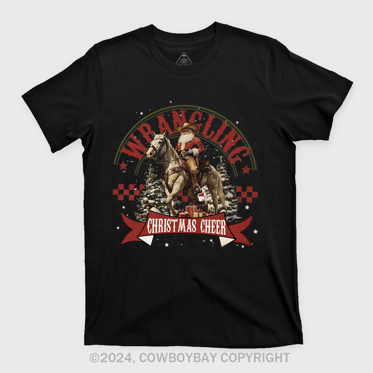 Wrangling Christmas Cheer T-Shirts