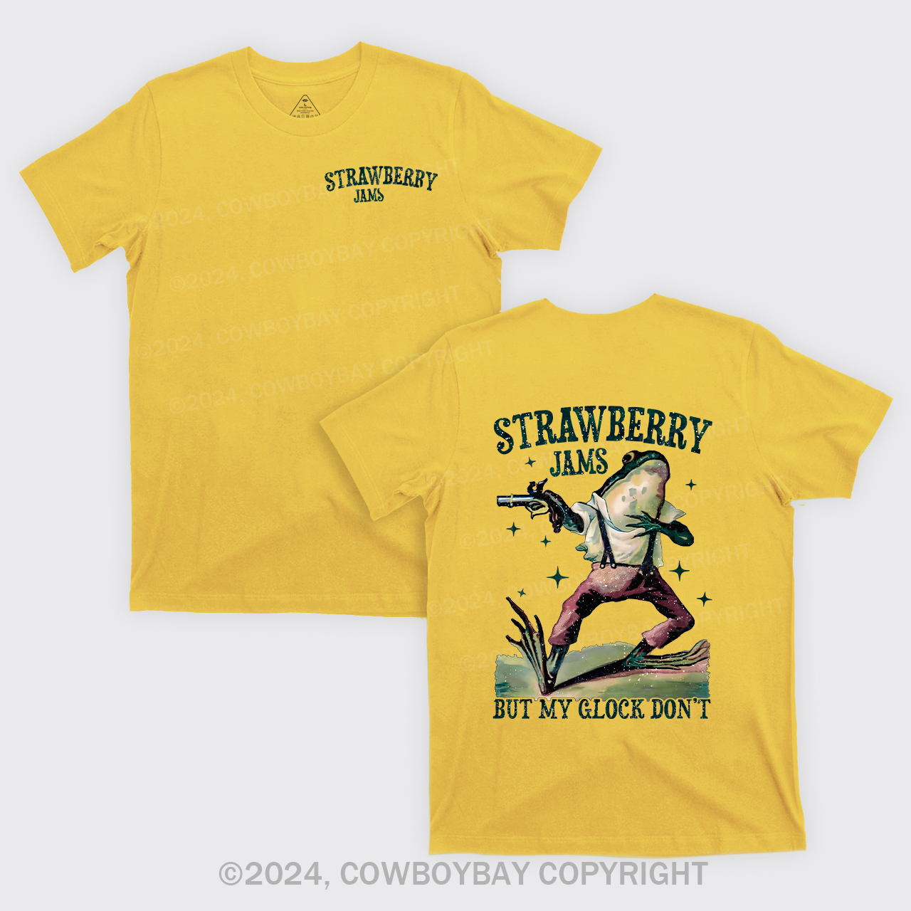 Strawberry Jams But My Glock Don't T-Shirts