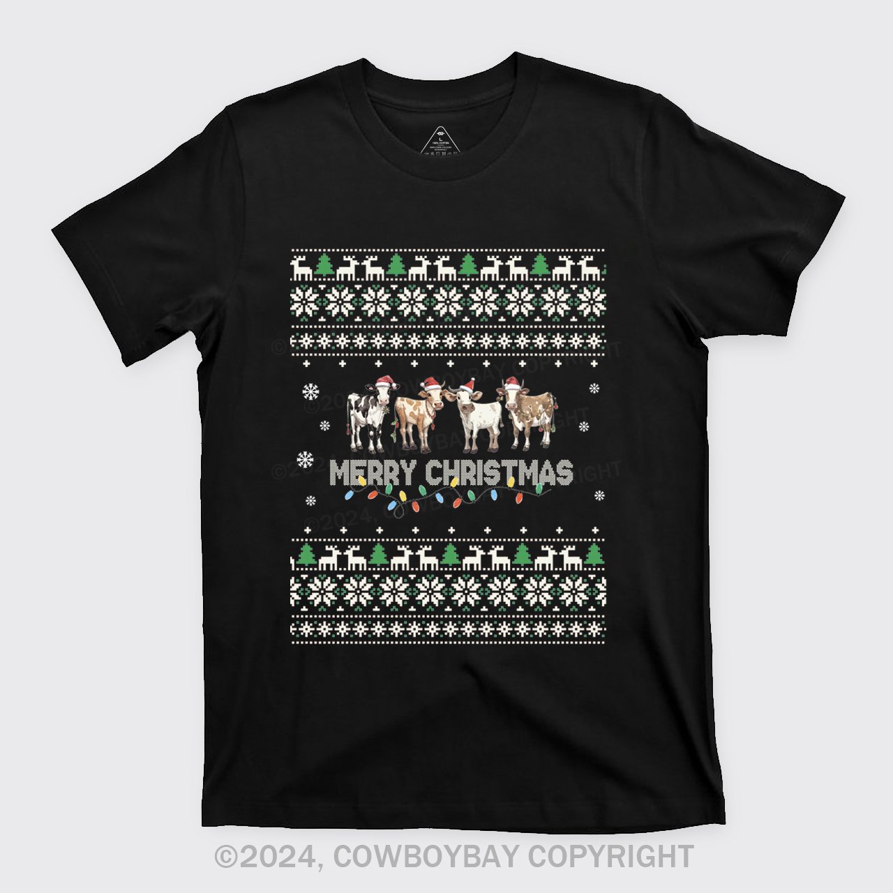 Christmas Cow T-Shirts
