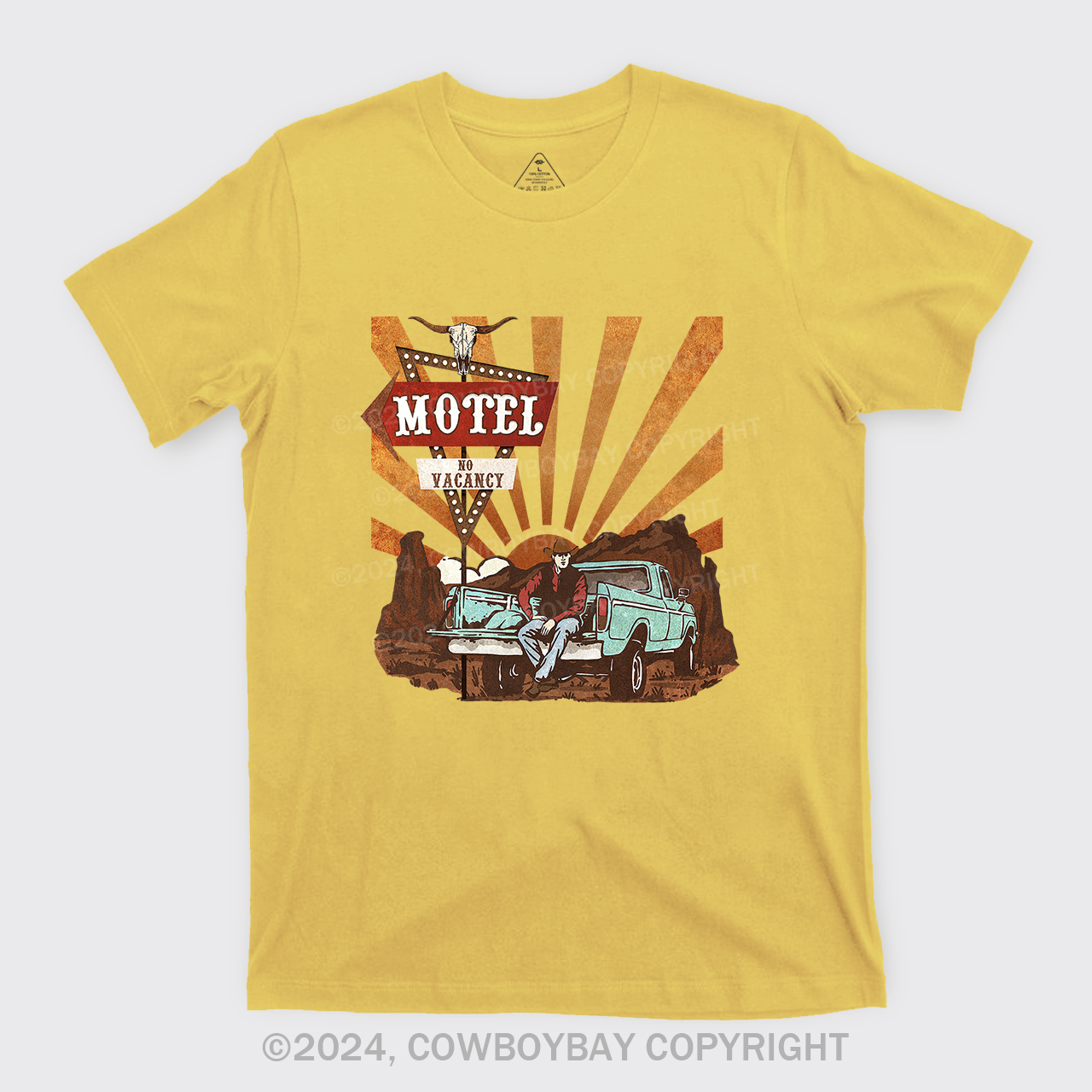 Cowboy Motel Desert Truck T-Shirts
