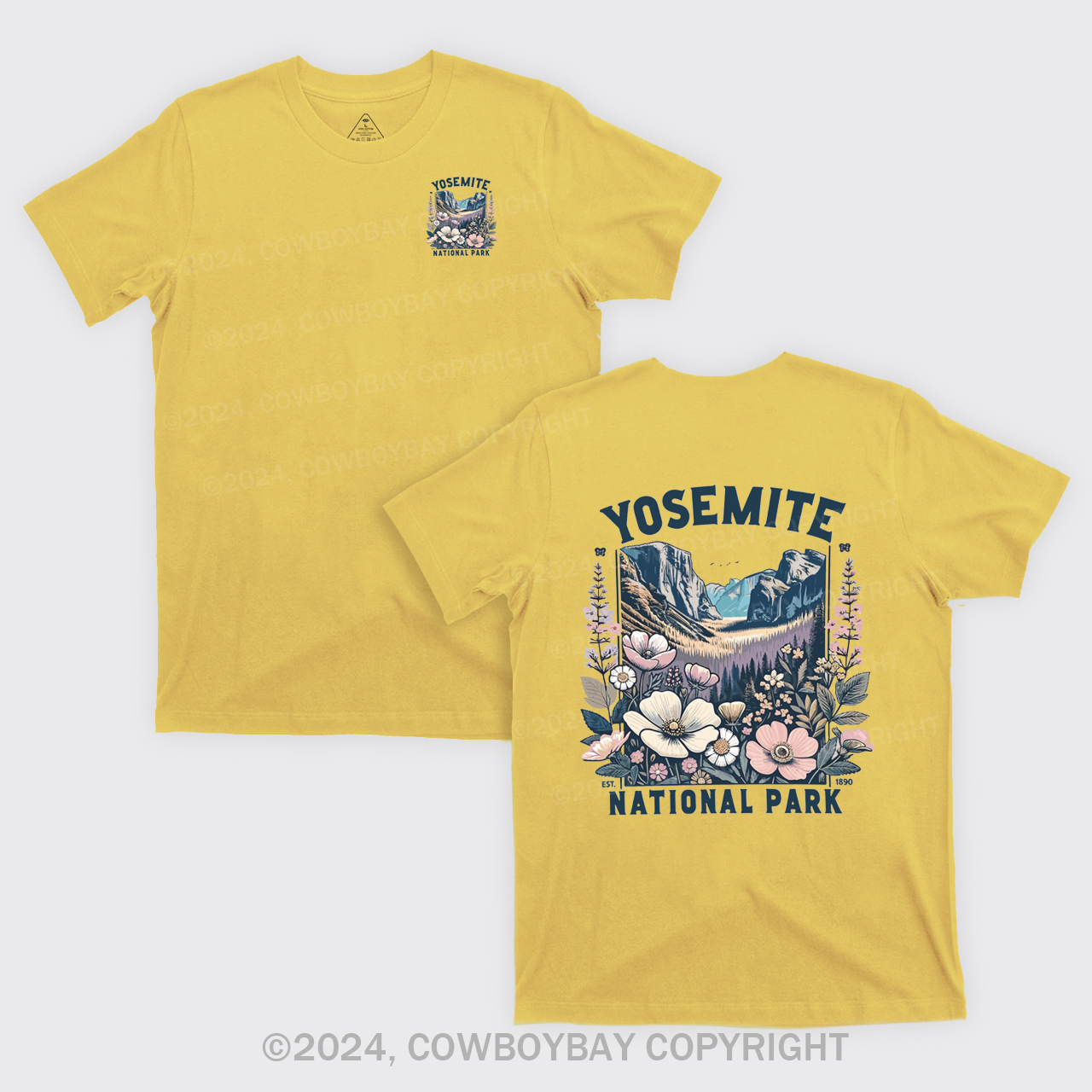 Yosemite National Park Wildflower T-Shirts