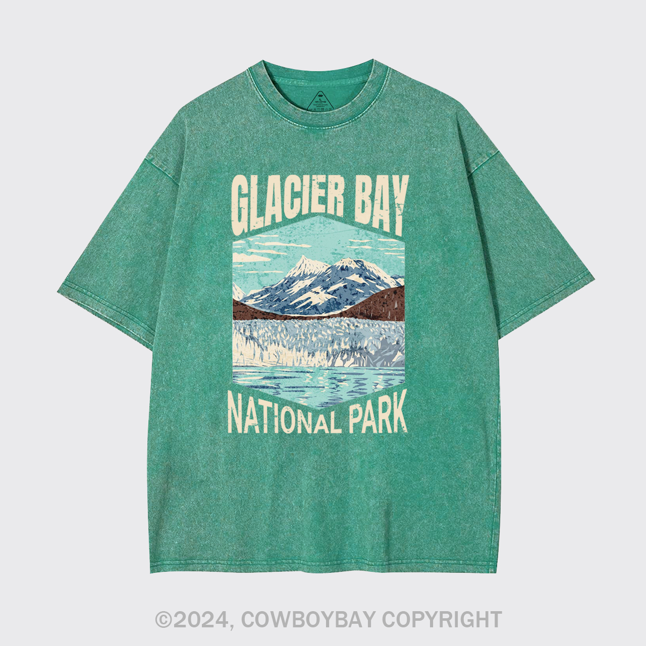 Glacier Bay National Park Garment-dye Tees