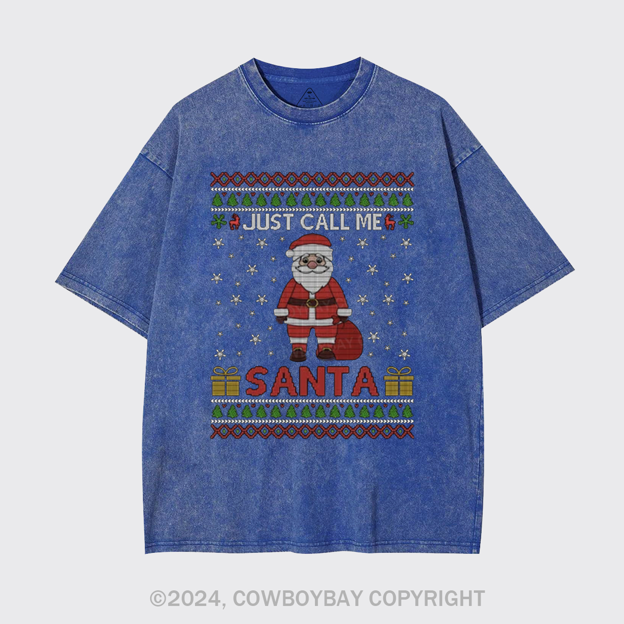 Just Call Me Santa Garment-dye Tees