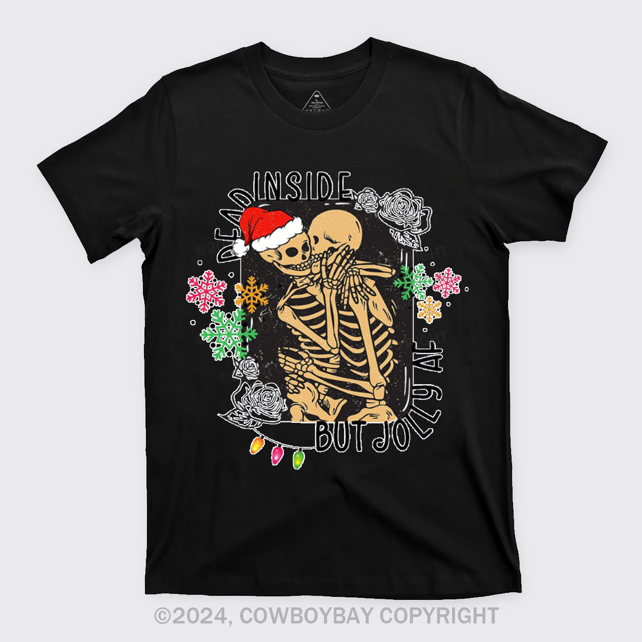 Dead Inside Skeleton T-Shirts