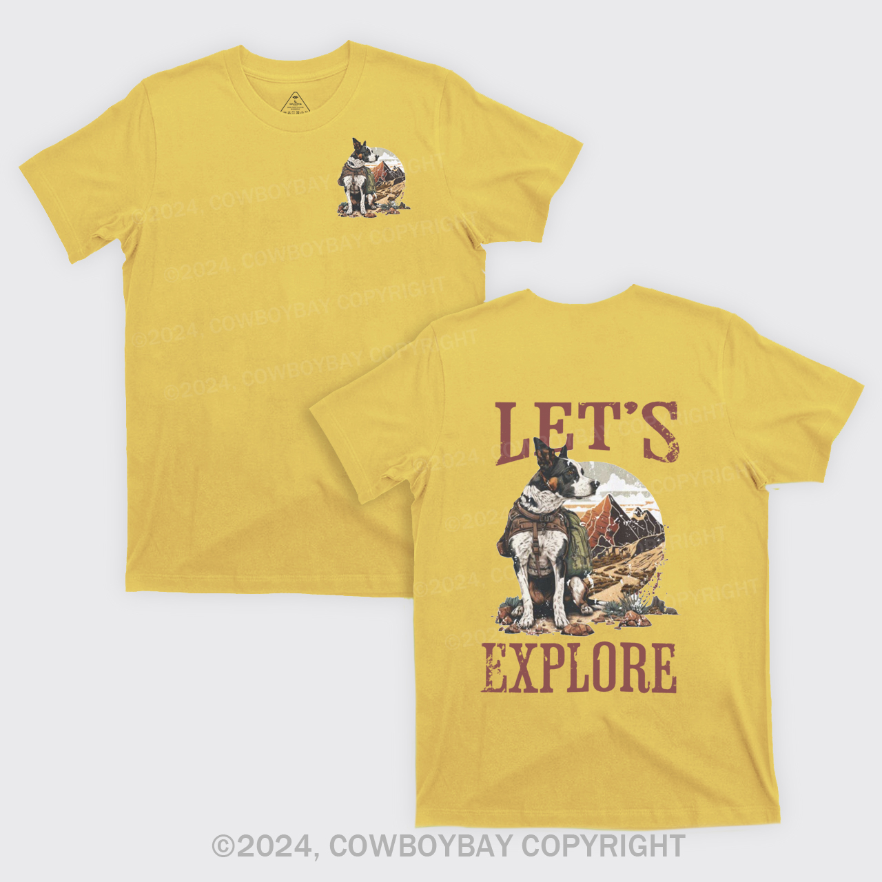 Cowboy Western Dog T-Shirts