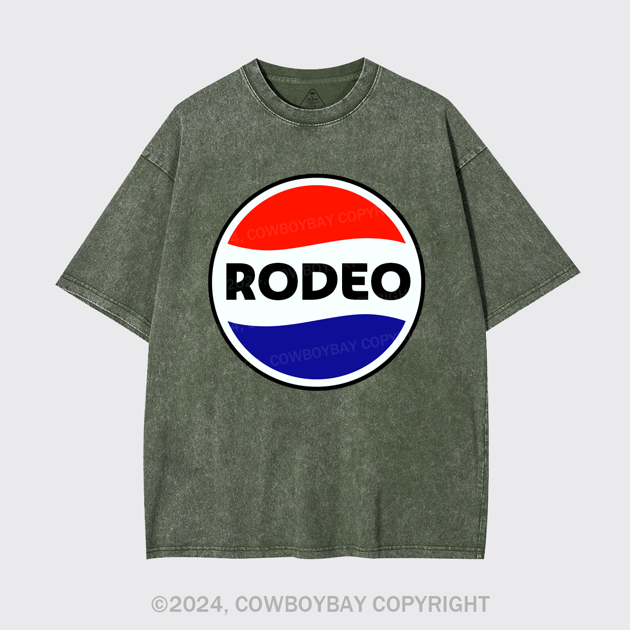 Funny Rodeo Garment-dye Tees