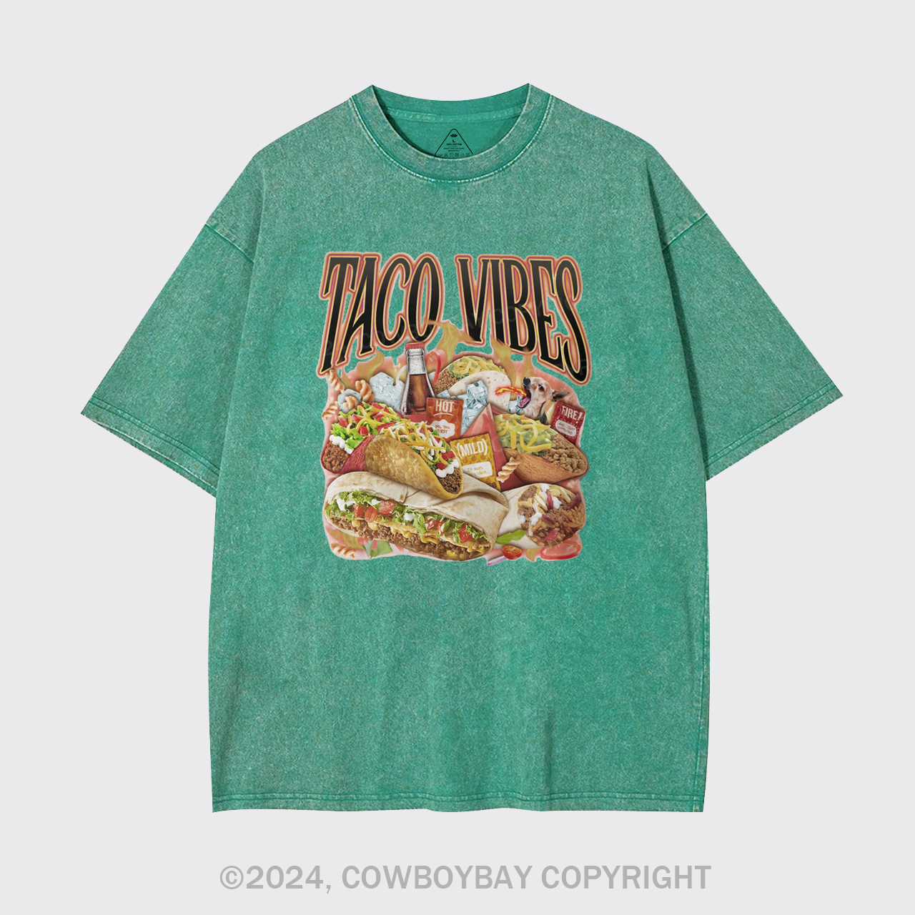 Taco Vibes Garment-dye Tees