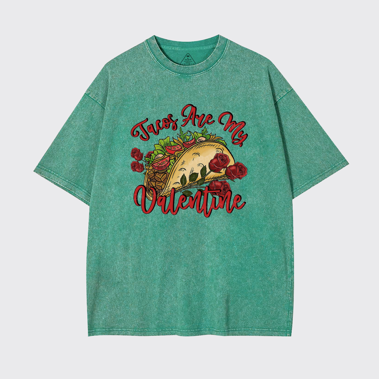 I'm Into Fitness, Fitness Taco In My Mouth Garment-dye Tees