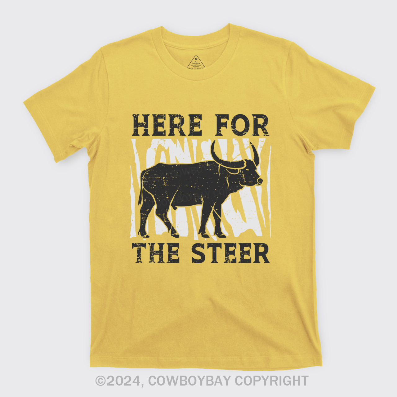 Bull In Arena Steer Wrestler T-Shirts