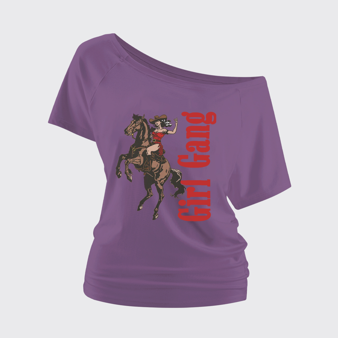 Cowgirl Gang Off Shoulder Top