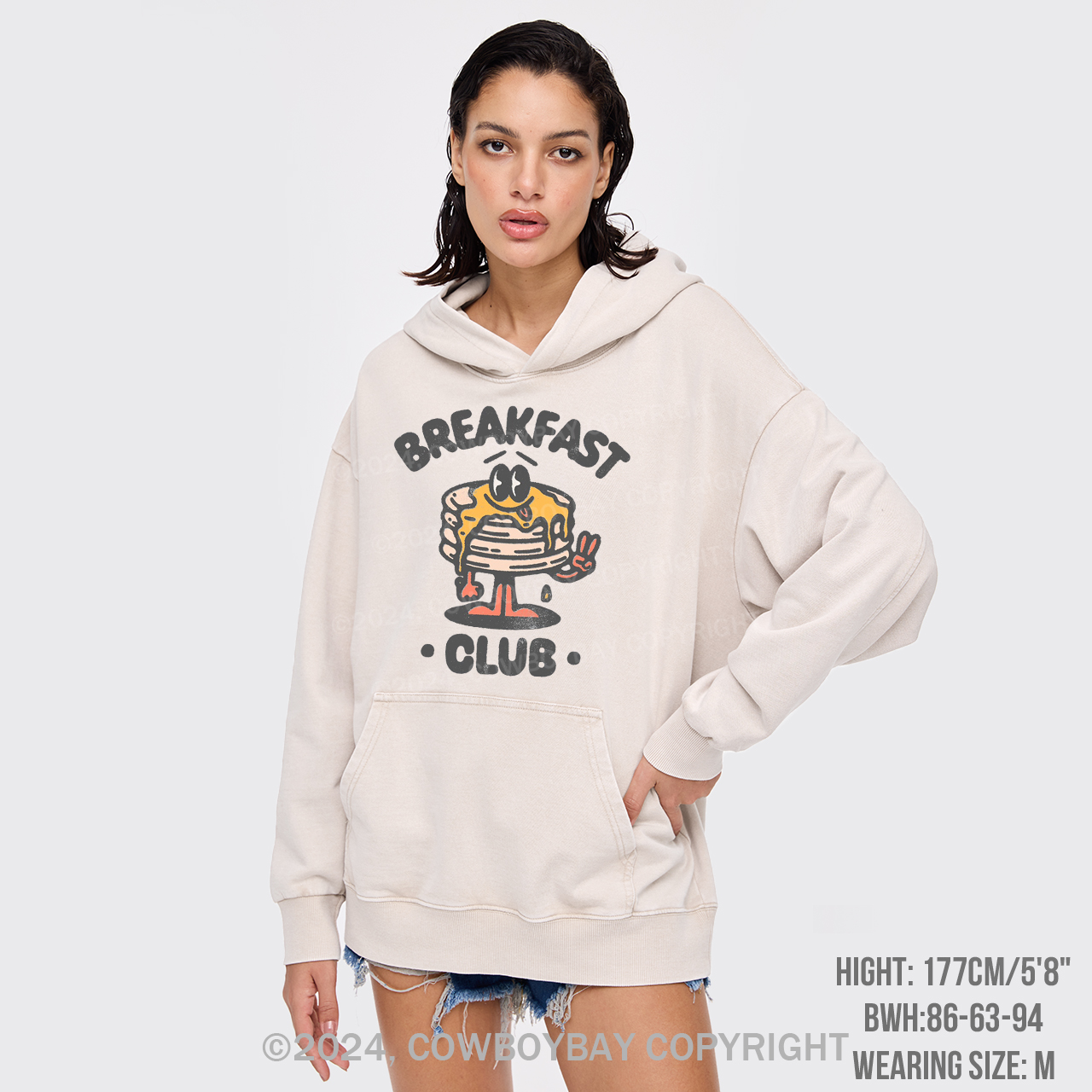 Breakfast Club Garment-Dye Hoodies