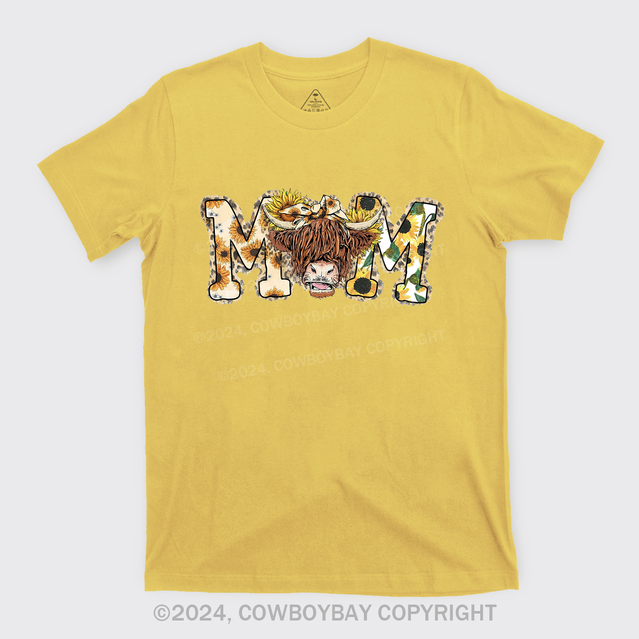 Mom Cow Western T-shirts