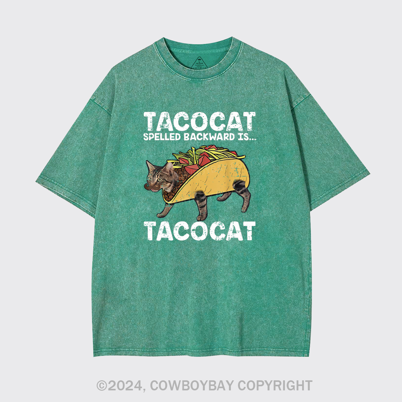 Vintage Taco & Cat Garment-dye Tees
