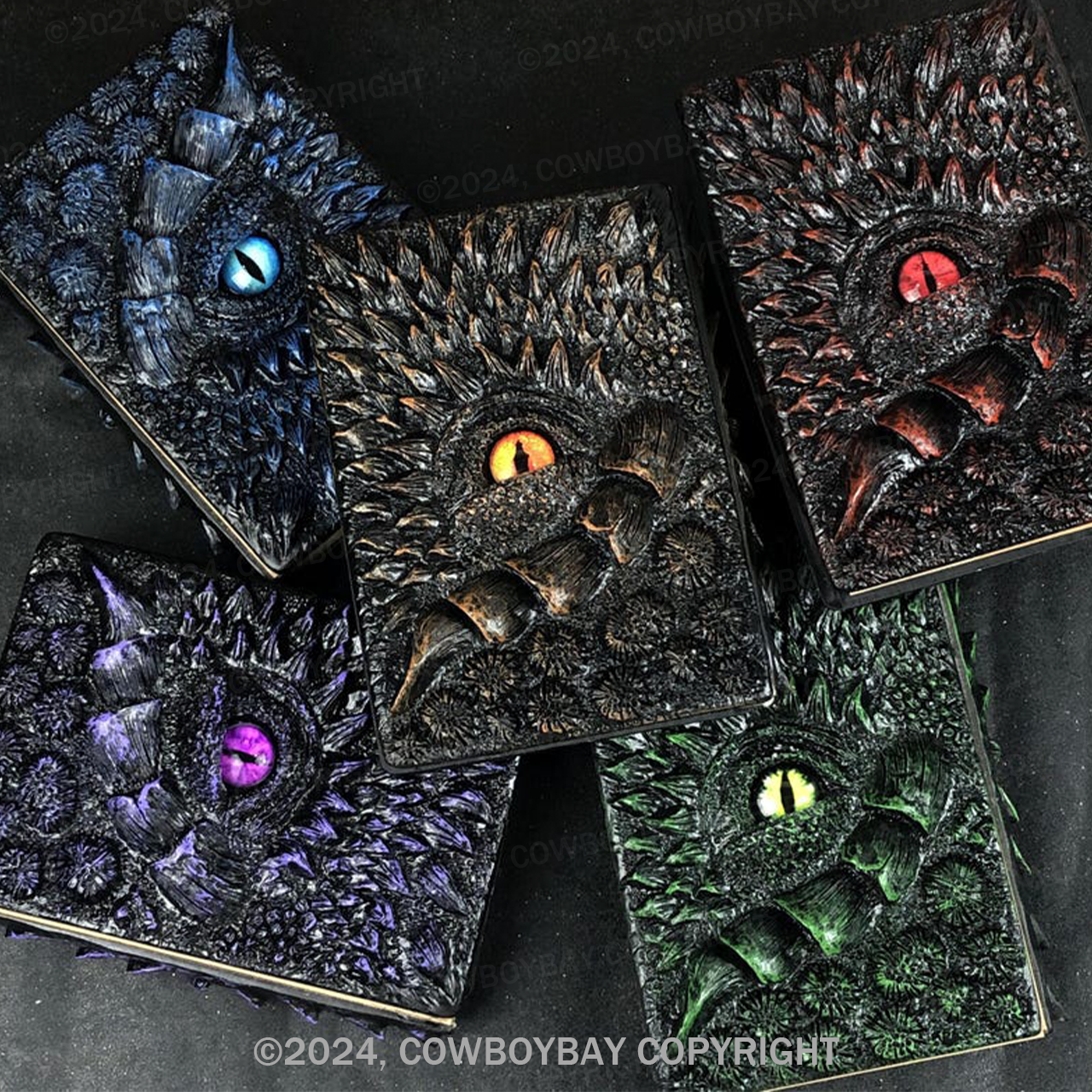 Vintage Design Embossed 3D Notebook