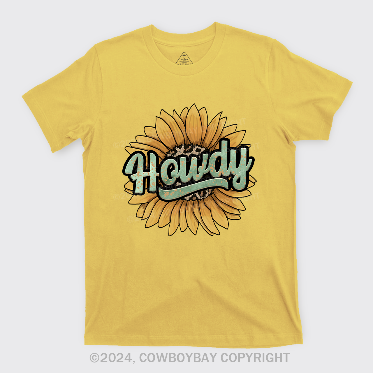 Howdy Sunflower Midwest Tees