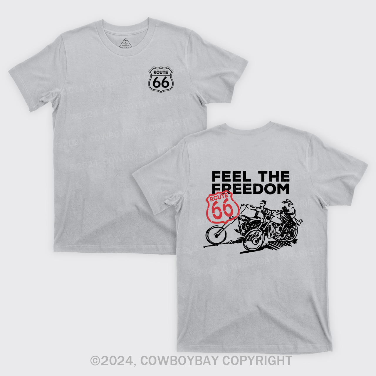 Route 66 Feel The Freedom T-Shirts