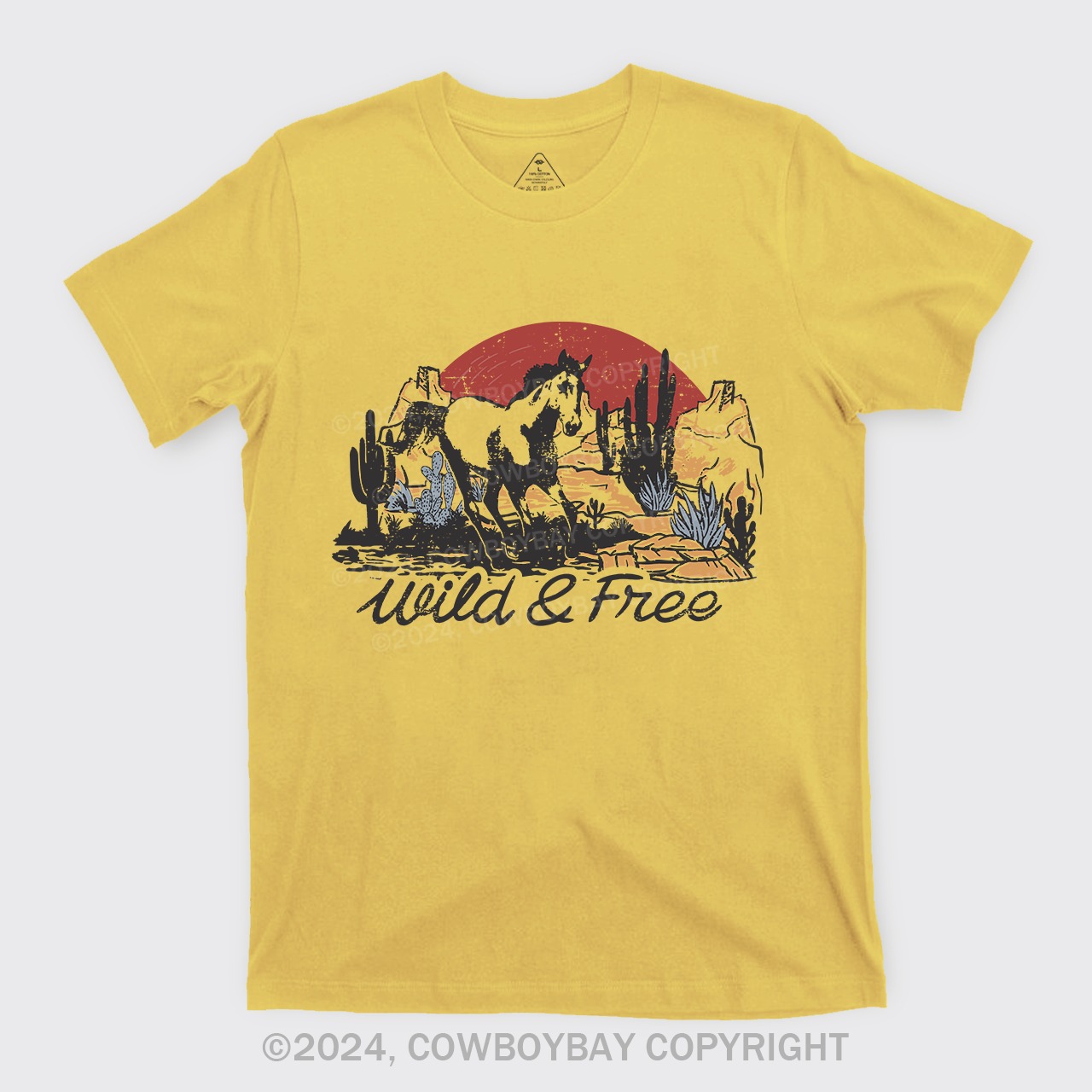 Wild & Free Sunset Desert T-Shirts