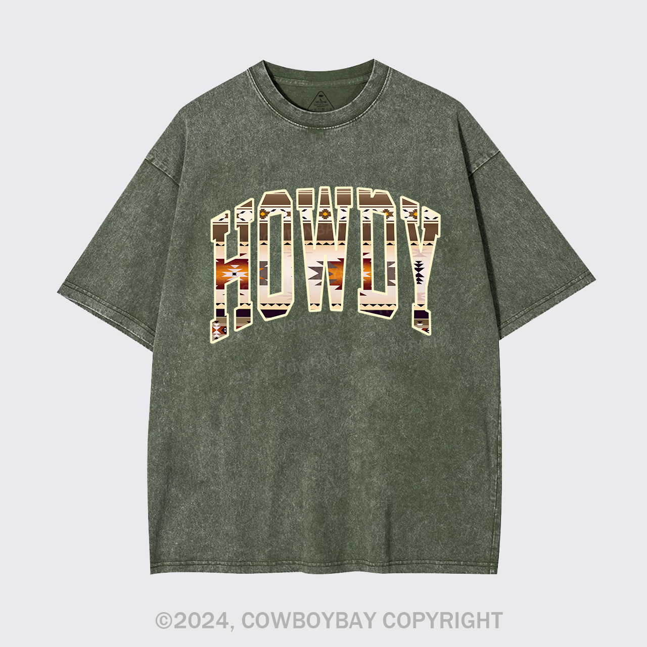 Aztec Howdy Garment-dye Tees