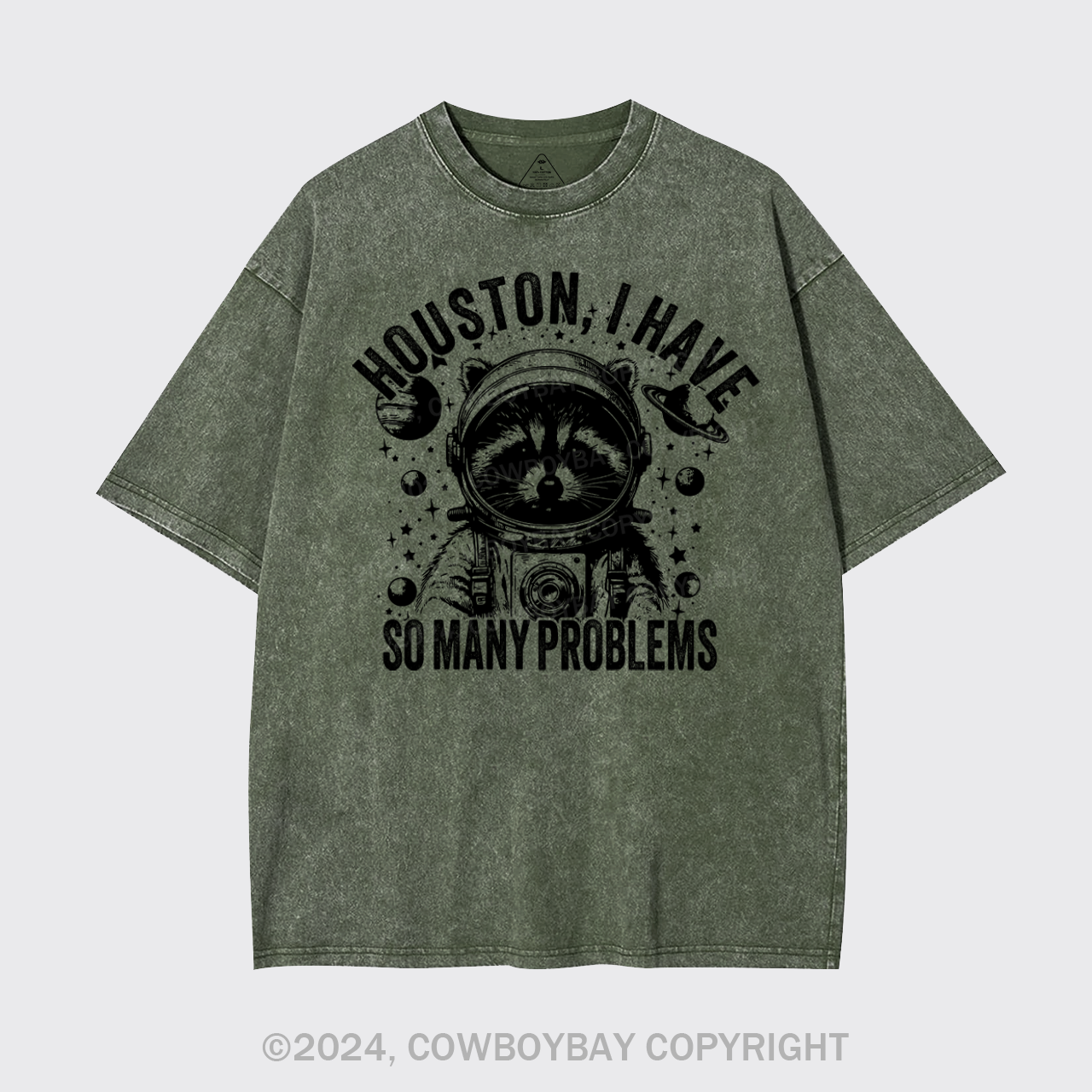 Houston, I Have So Many Problems Garment-dye Tees