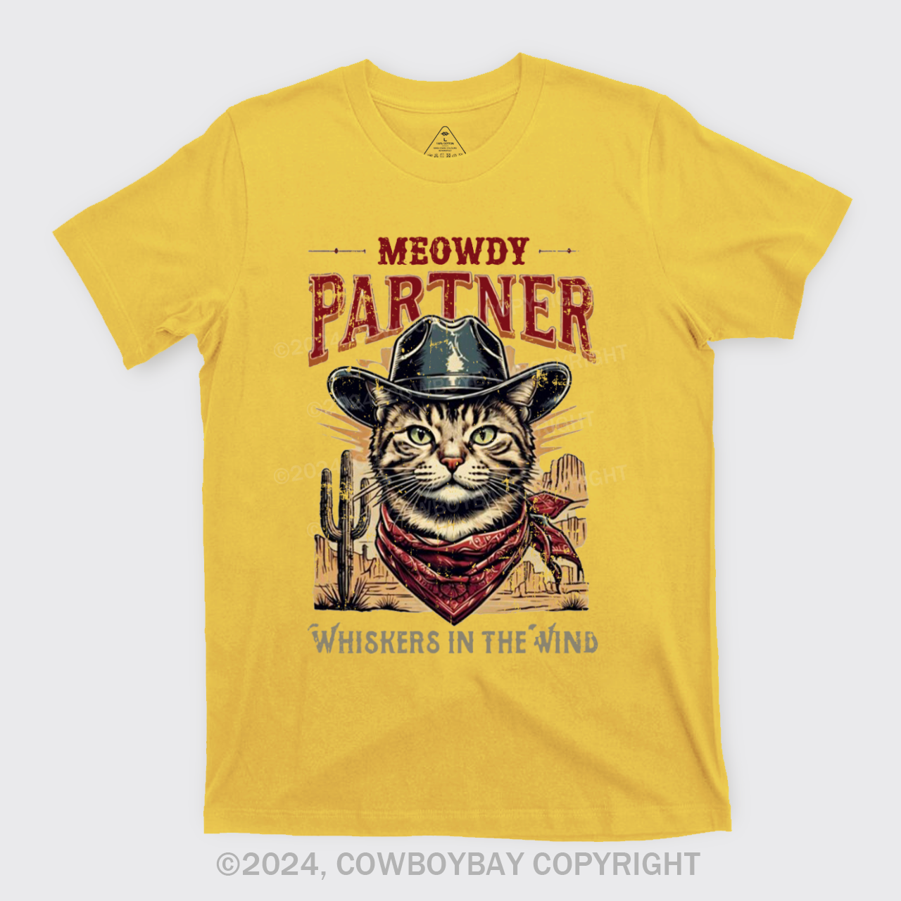 Meowdy Partner Cowboy Cat T-Shirts