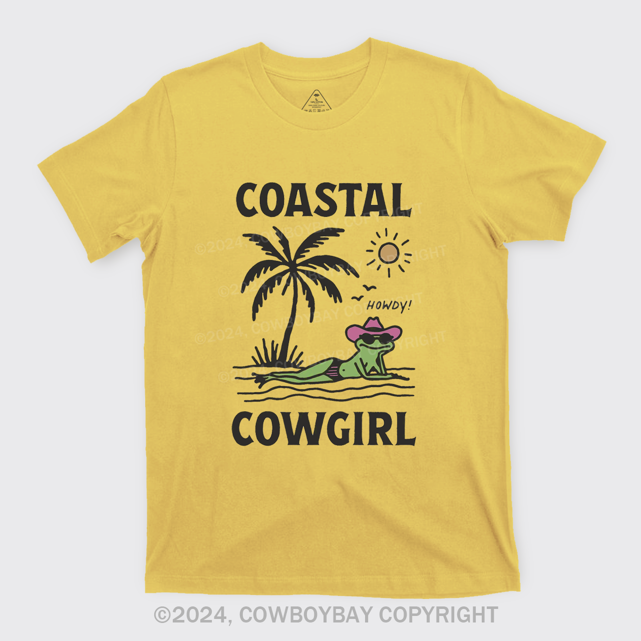 Coastal Cowgirl Frog T-Shirts