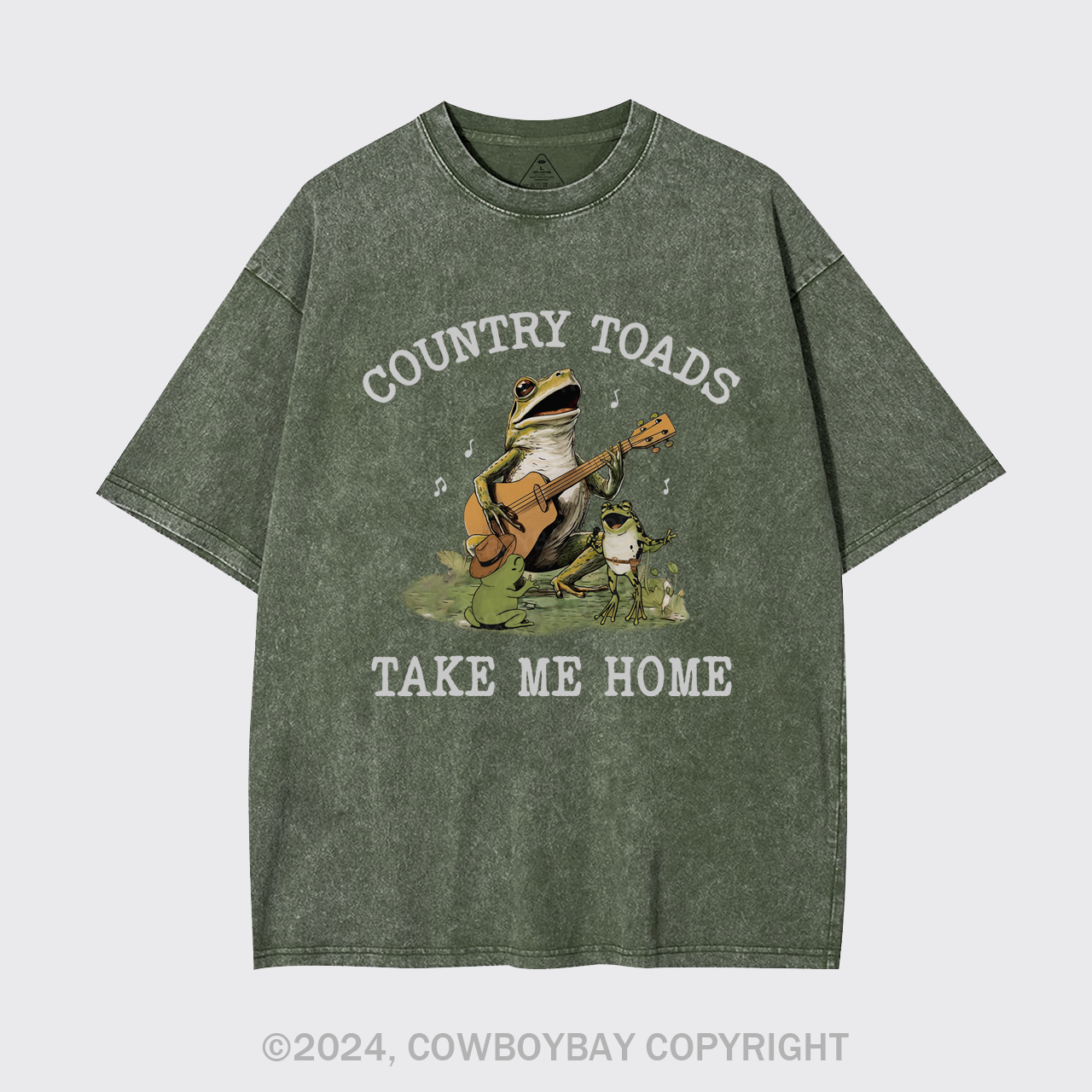 Country Roads Take Me Home Garment-dye Tees