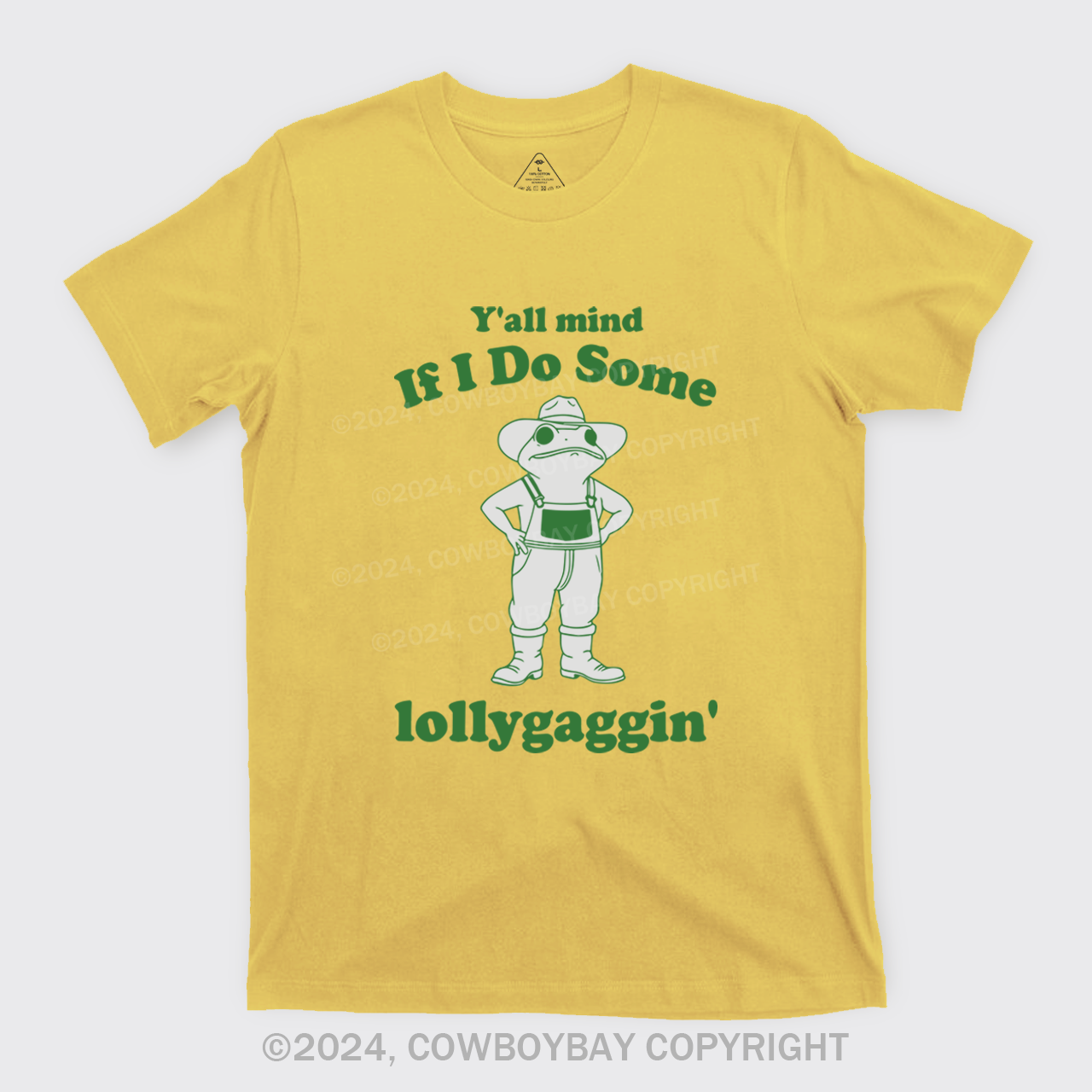 Funny Cowboy Frog T-Shirts