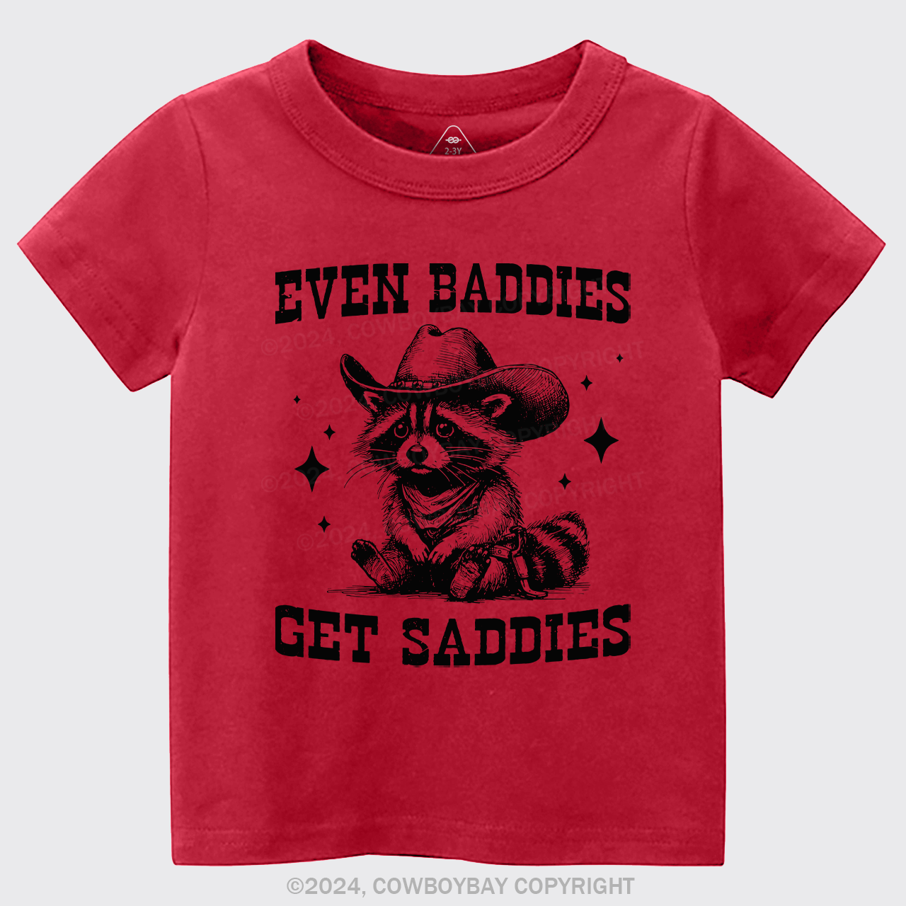 Even Baddies Get Saddies Kids T-shirt