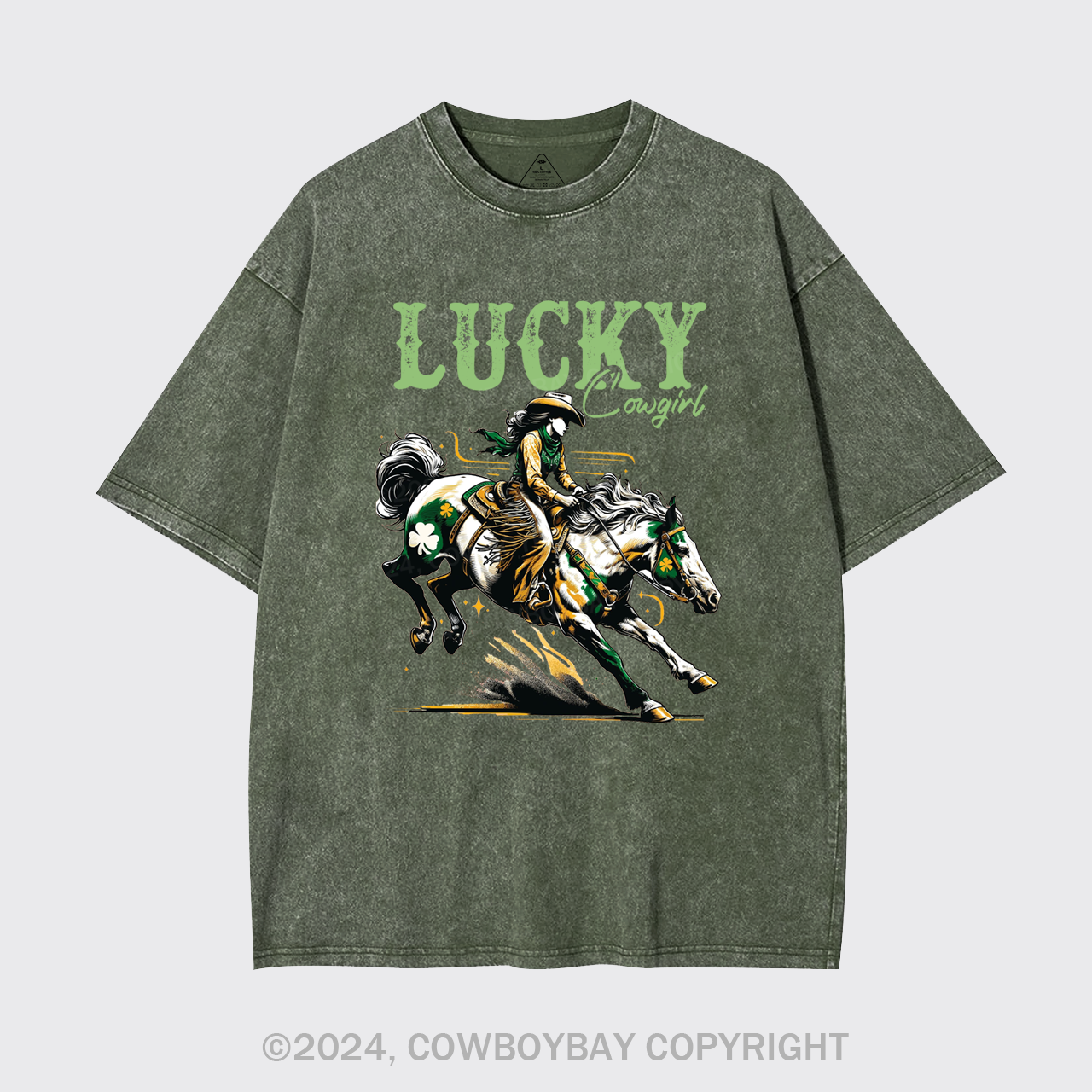 Lucky Cowgirl Garment-dye Tees