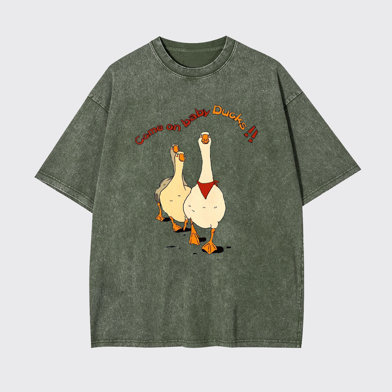 March with the Ducks Garment-dye Tees