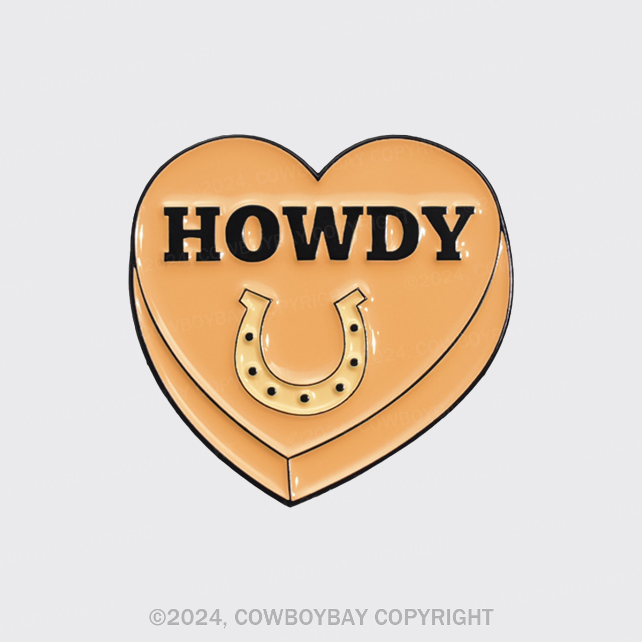 Howdy_Cowboybay Pin