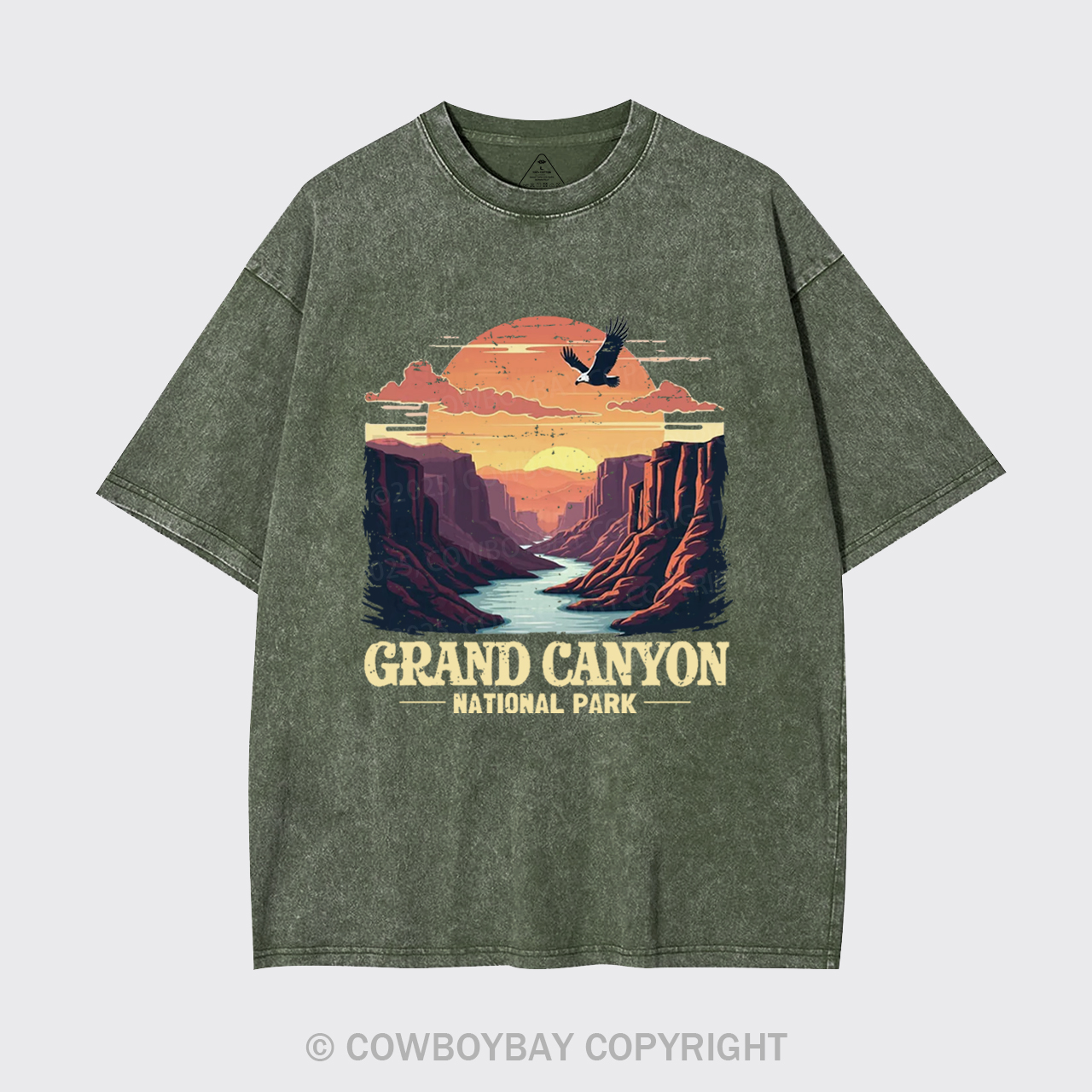 Grand Canyon National Park Garment-dye Tees