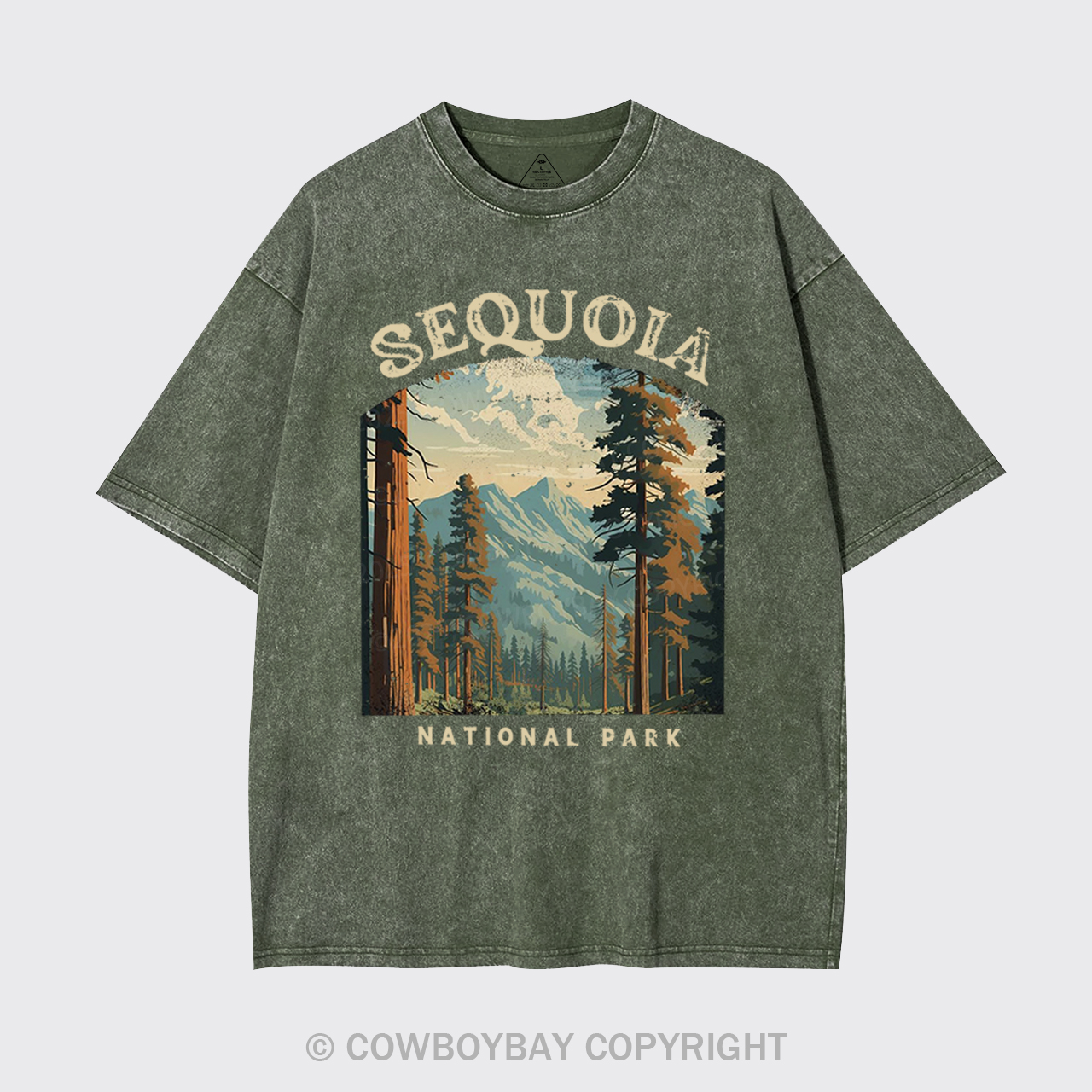 Sequoia National Park Garment-dye Tees