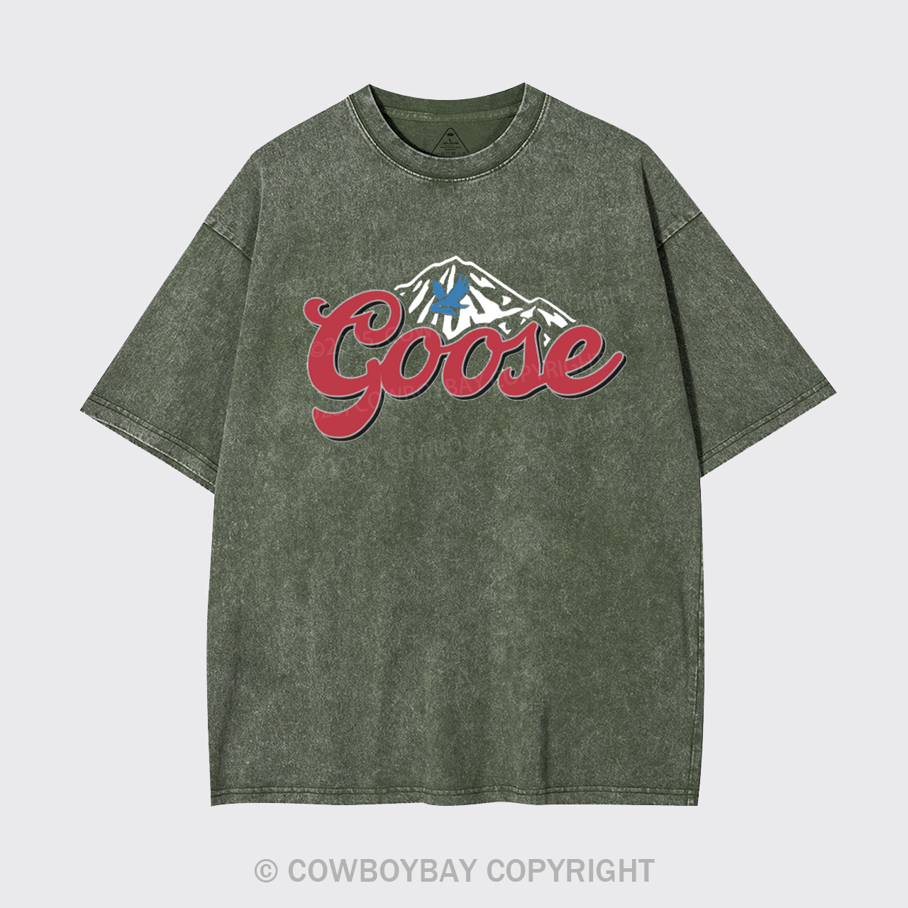 Goose Of The Rockies Garment-dye Tees