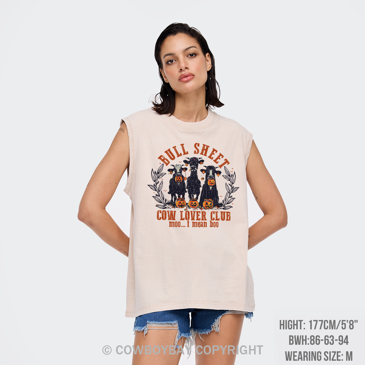 Bull Lover Club Washed Tanks