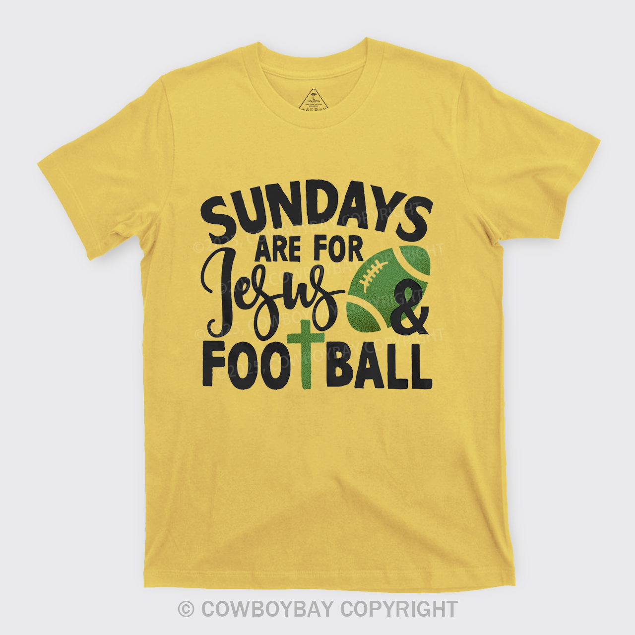 Sundays Are For Jesus & Football T-Shirts