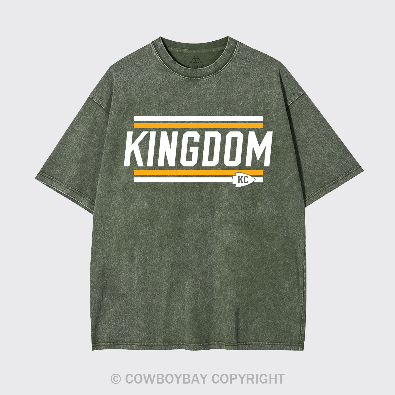 Kingdom KC Garment-dye Tees