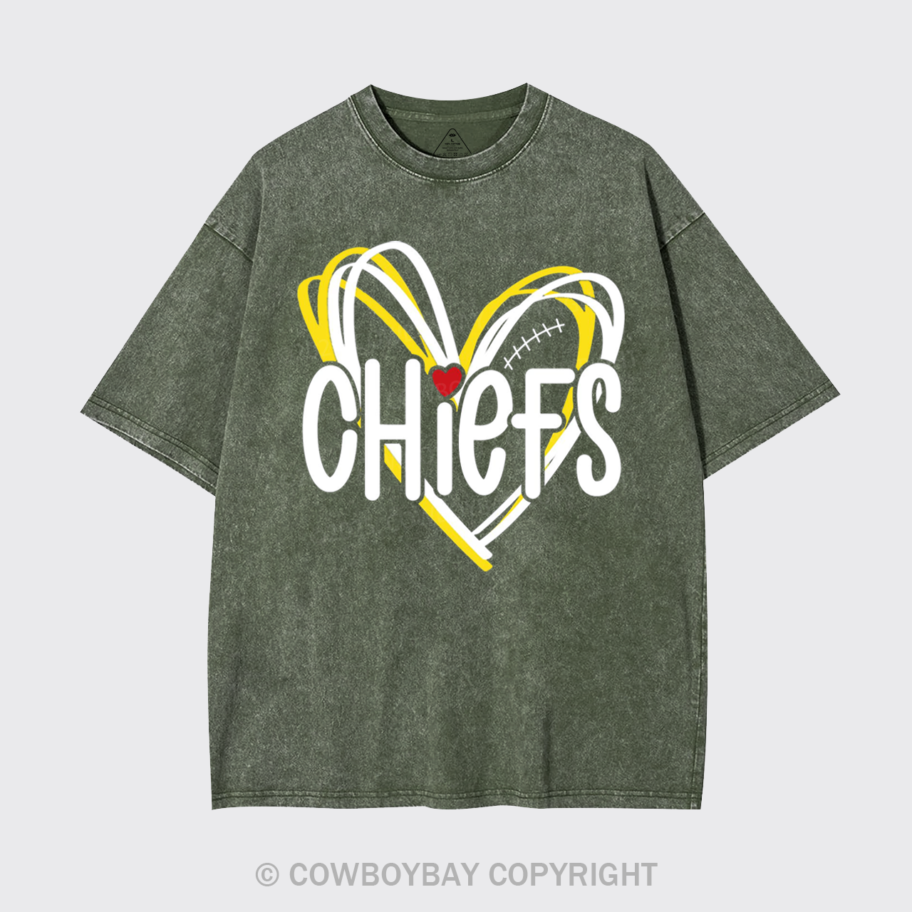 Chiefs Football Garment-dye Tees