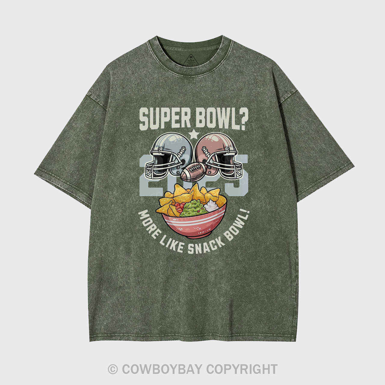 Super Bowl 2025 Garment-dye Tees