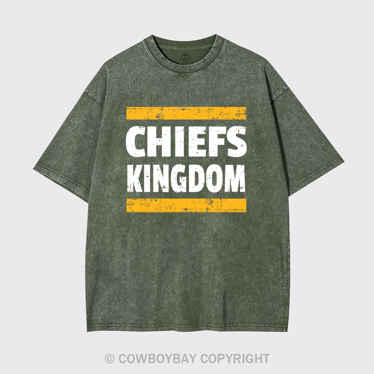 Chiefs Kingdom Garment-dye Tees