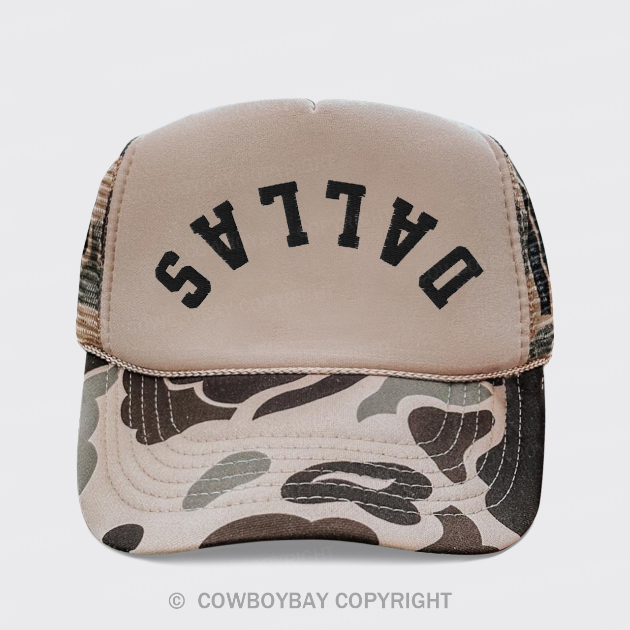 Upside Down Texas Team Trucker Hat