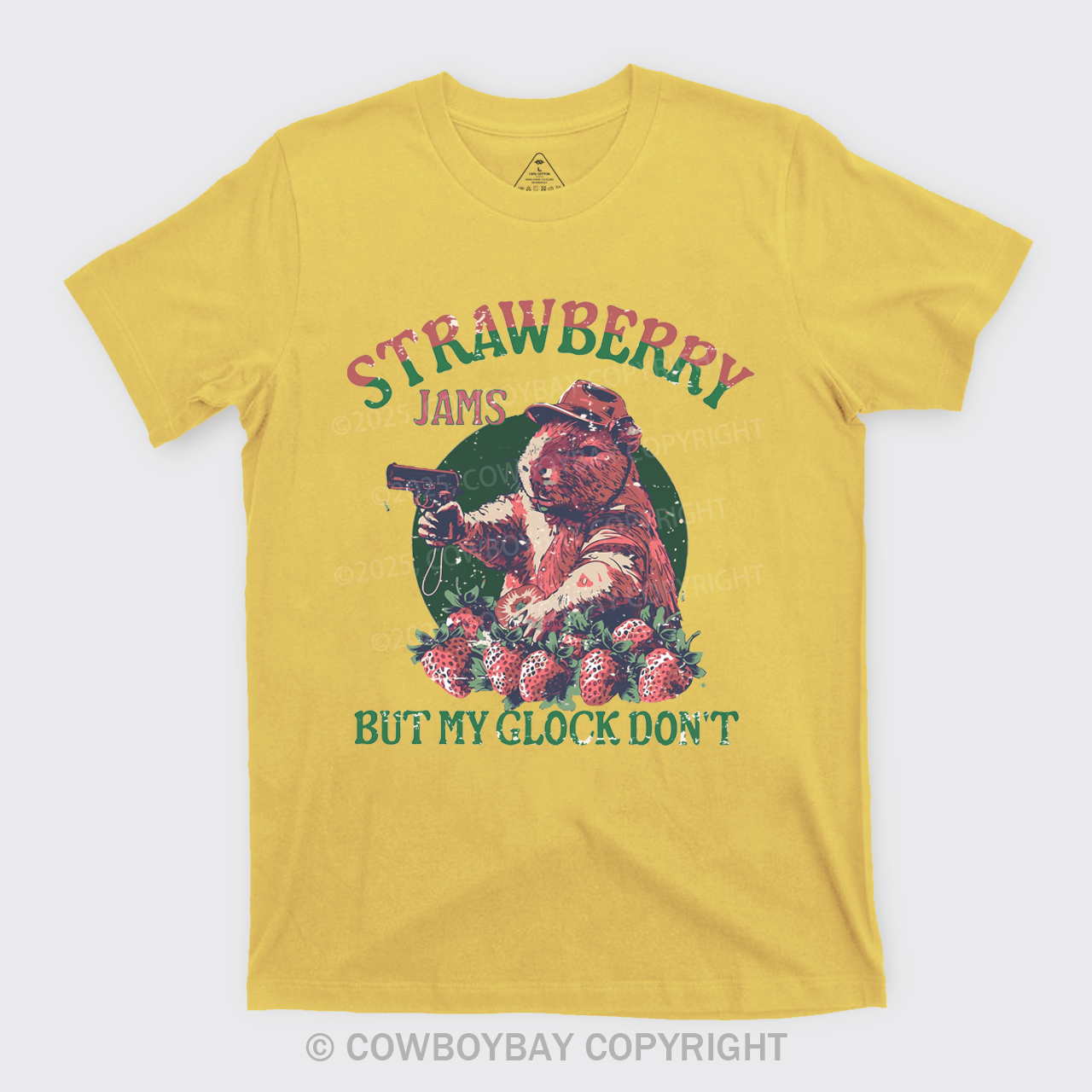 Strawberry Jams But My Glock Don't T-Shirts