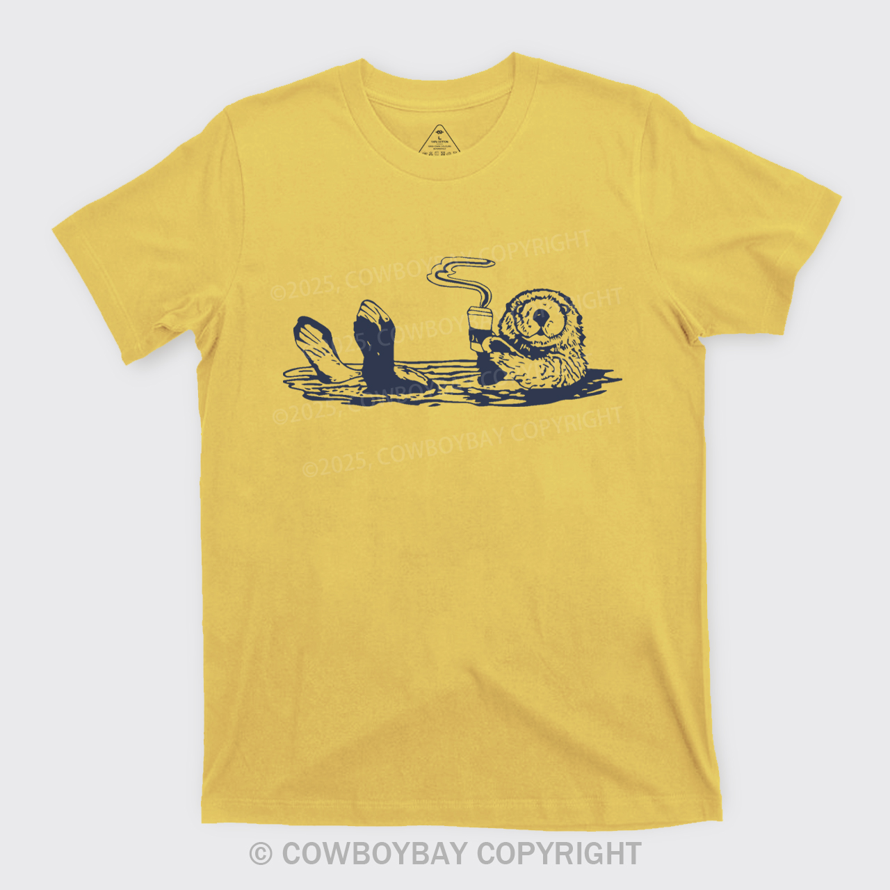 Otters Drink Coffee T-Shirts