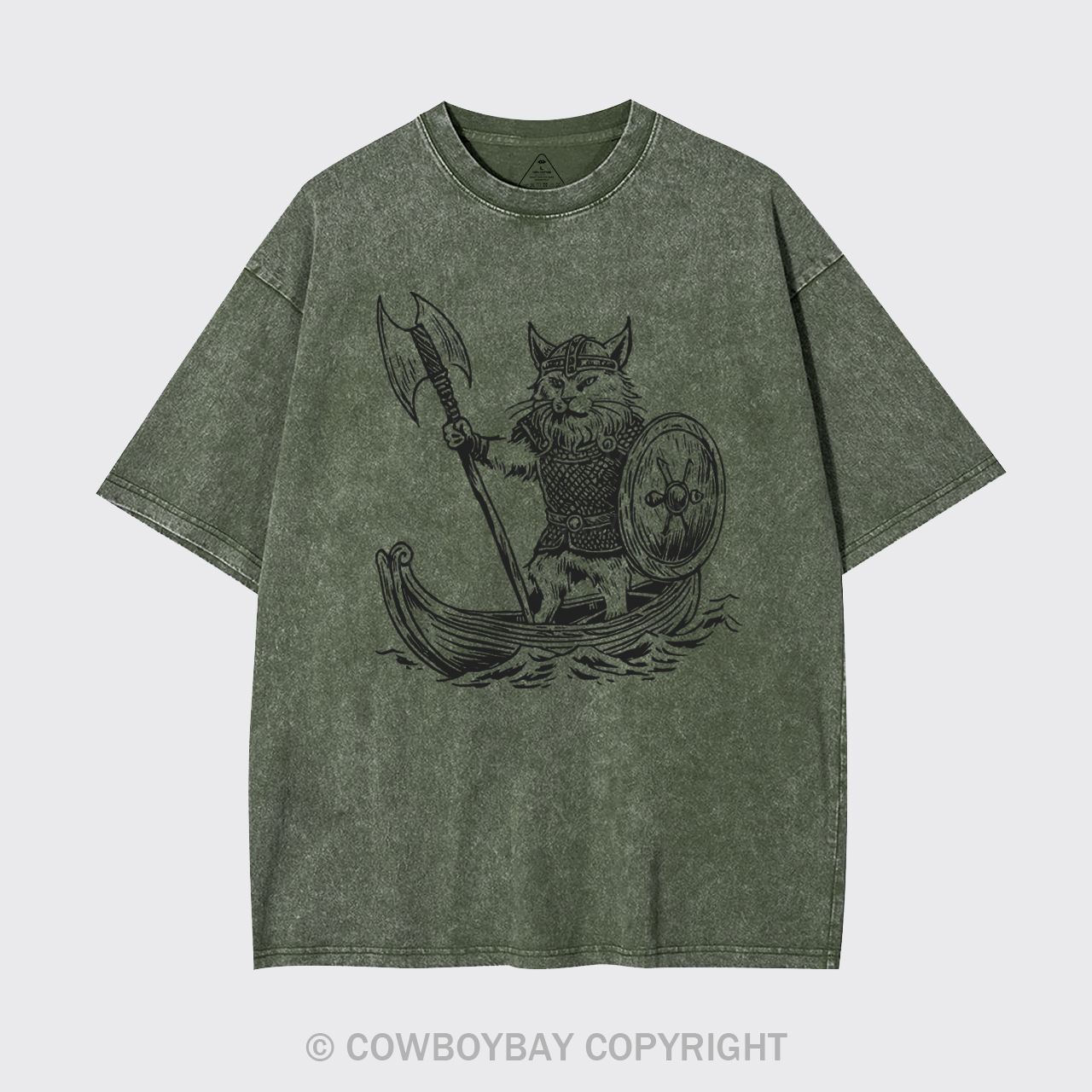 Warrior Cat Garment-dye Tees