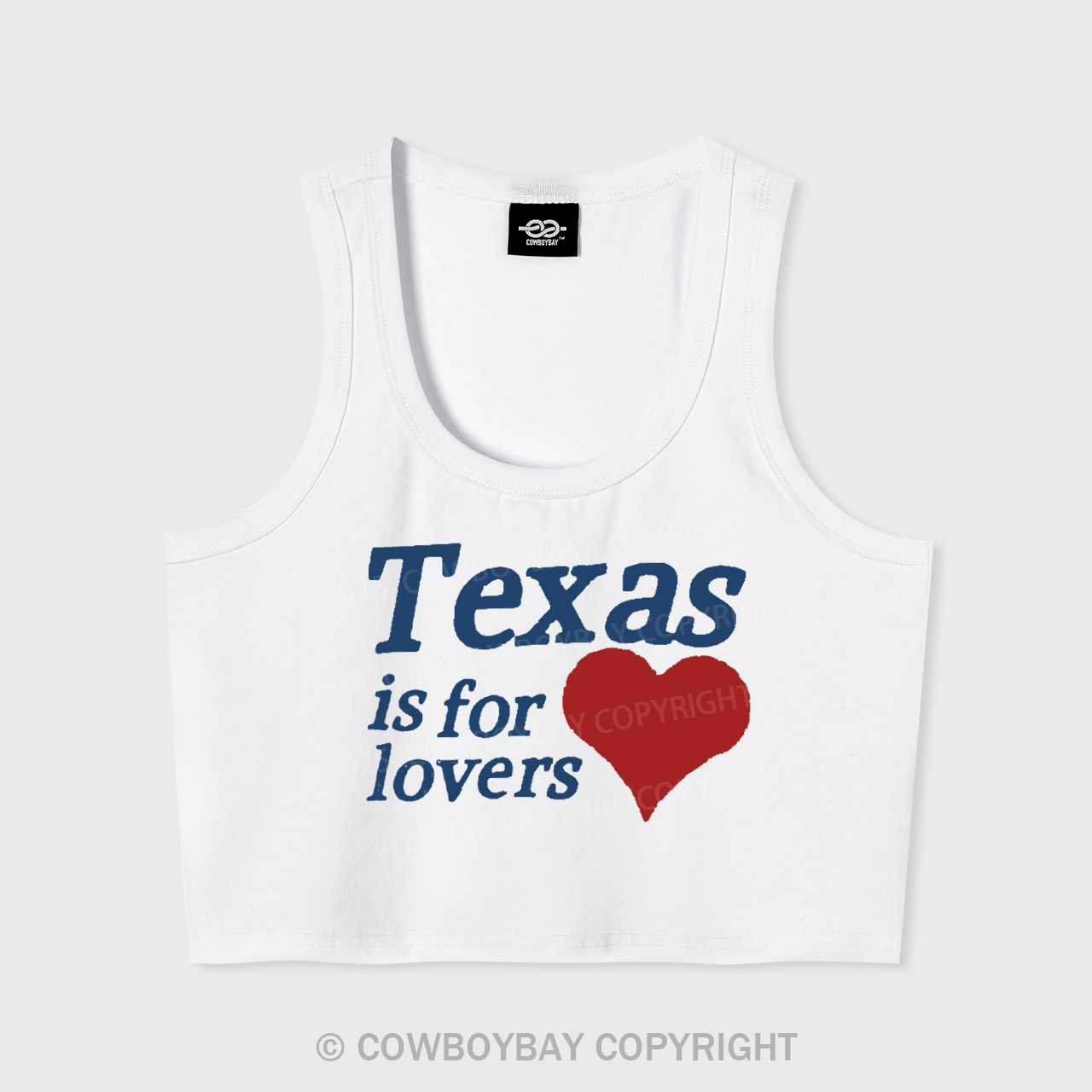 Texas Is For Lovers Tank Top