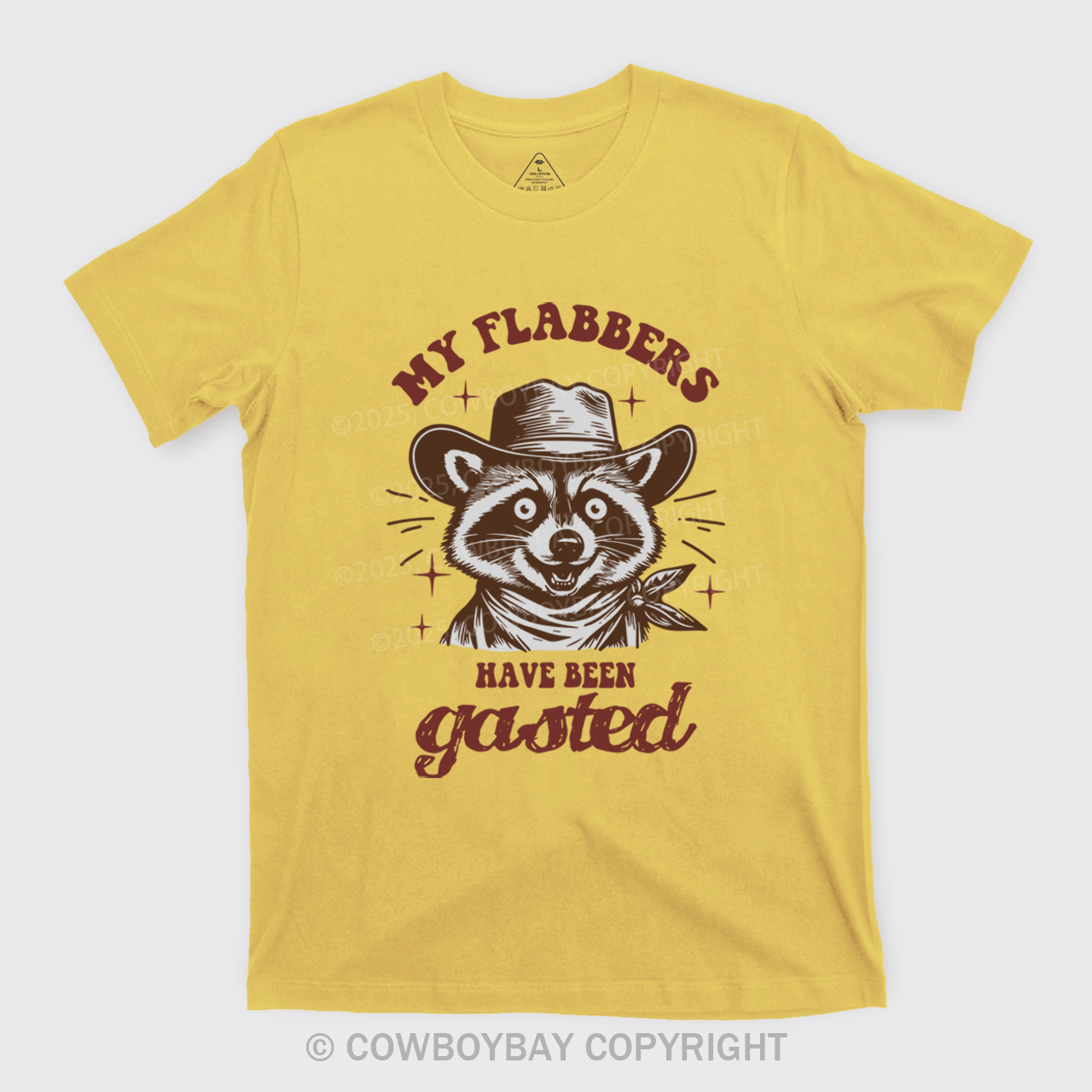 Flabbergasted Cowboy Raccoon T-Shirts