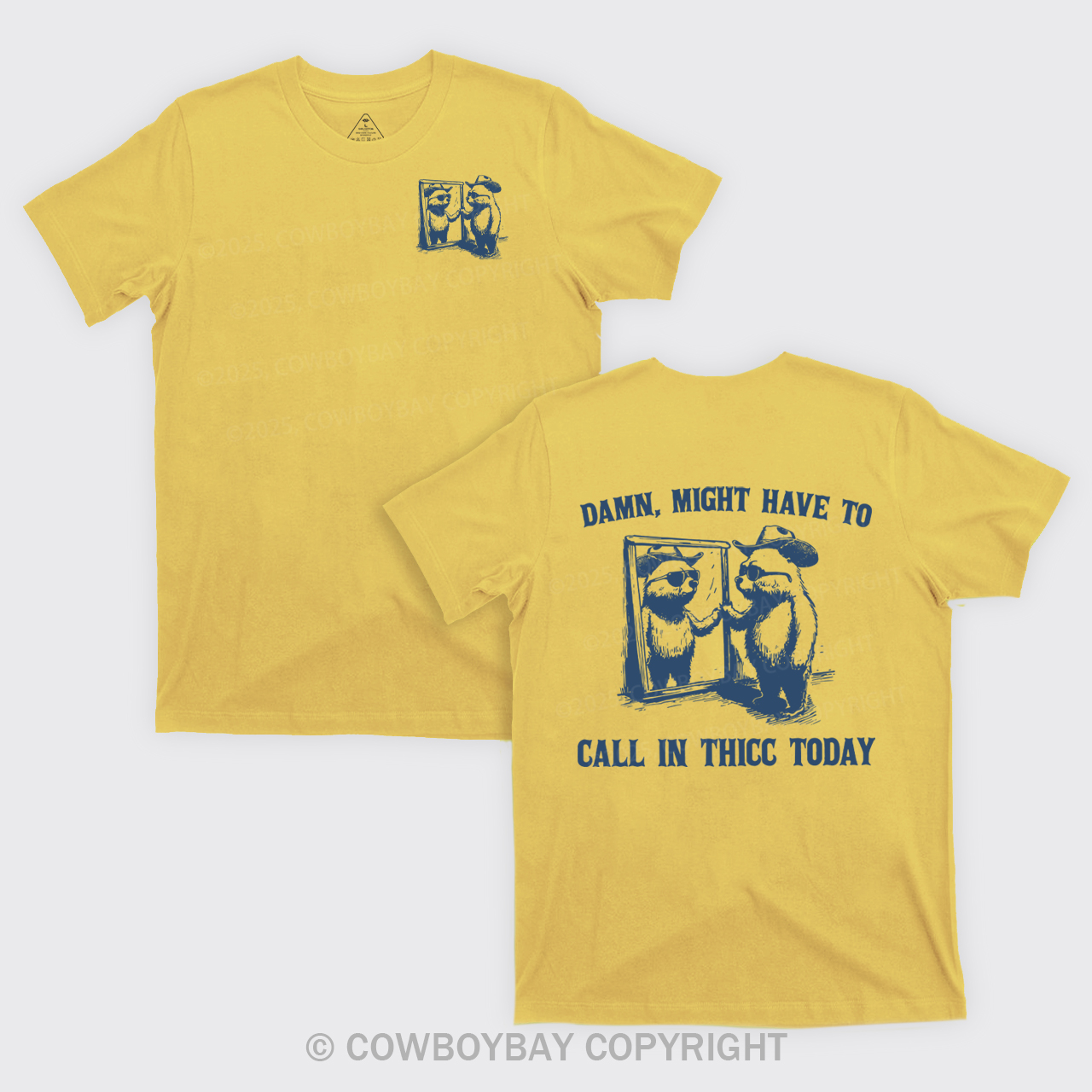 Damn,Might Have To Call In Thicc Today T-Shirts