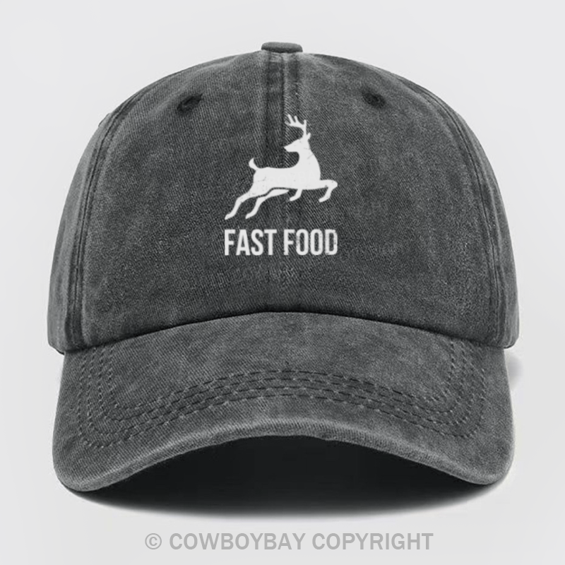 Fast Food Washed Hat